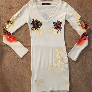 Ed Hardy sweater dress